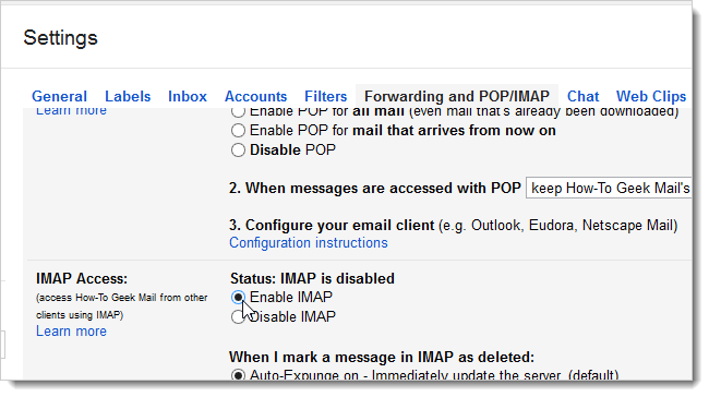 having imap poblems when adding gmail to outlook 2013